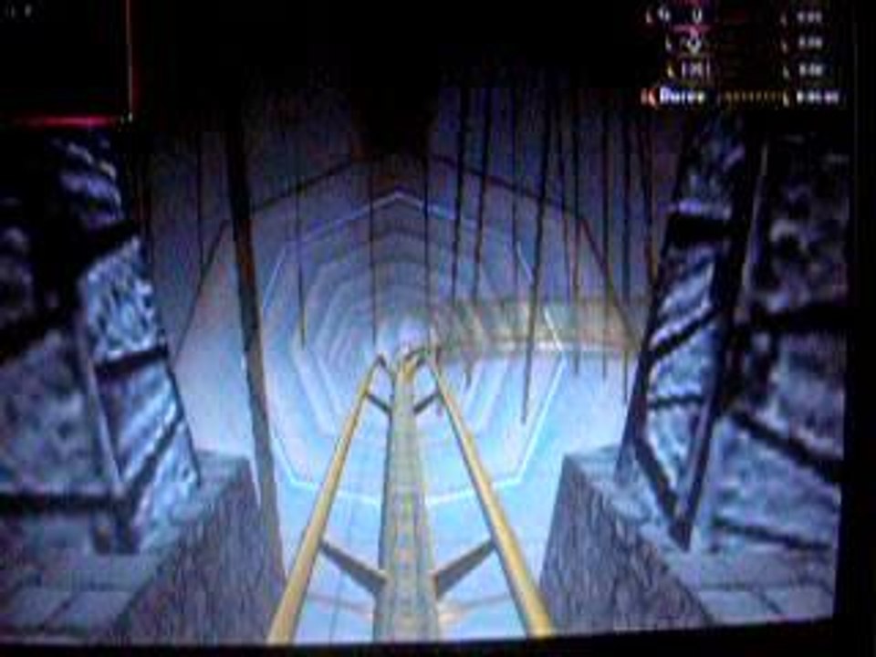 montagnes russes en 3D X15