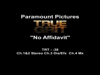 True Grit - Extrait "No Affidavit" [VO-HD]