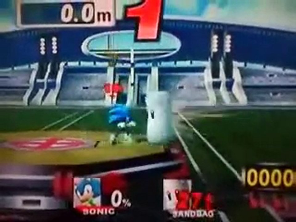 【スマブラX ホムコン ソニック 1272.2m】SSBB HRC Sonic 4273.9ft