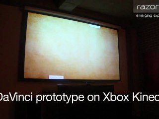 Razorfish ports DaVinci interface to Kinect
