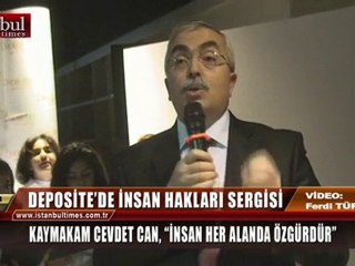 deposite'de insan hakları sergisi