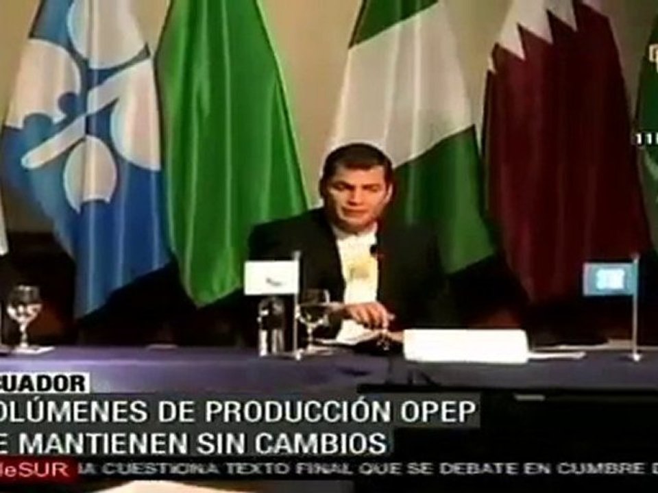 Ecuador: volúmenes de producción OPEP se mantienen sin cam