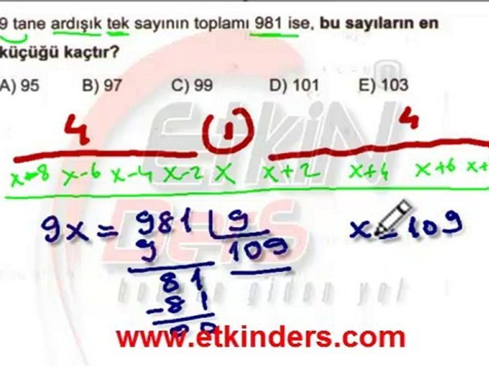SAYILAR 5