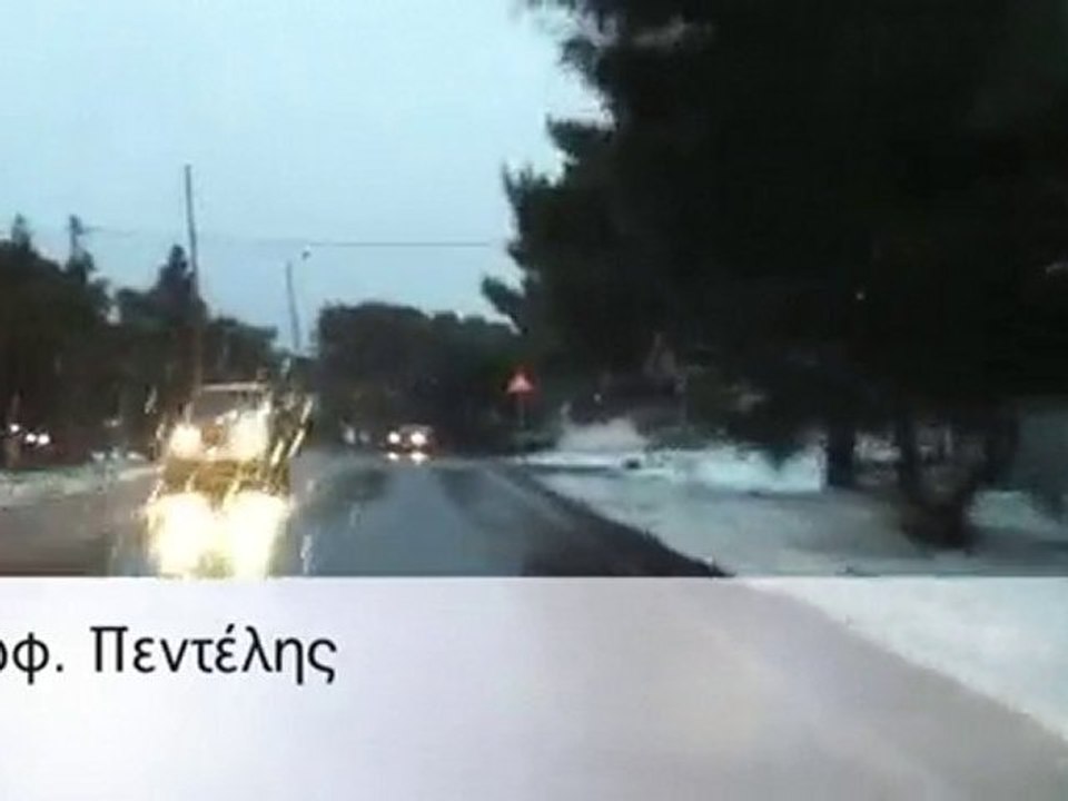 Χιόνια στην Αθήνα