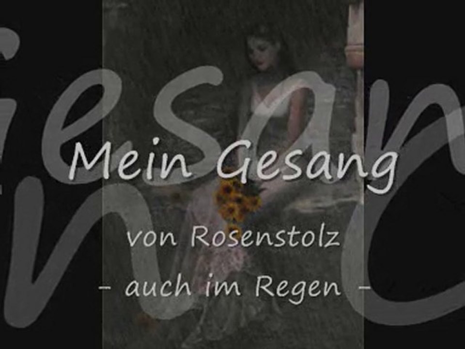 Rosenstolz - auch im Regen (Cover/Karaoke)