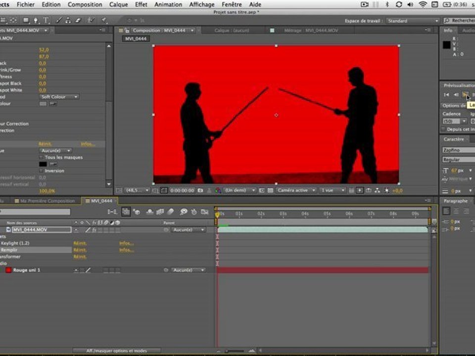 Les bases d'After Effects