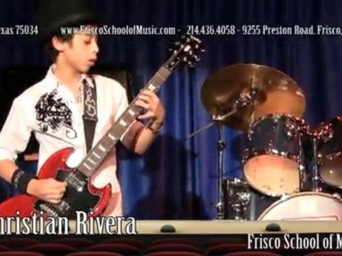 Guitar Lessons - Frisco School of Music - Christian Riveria