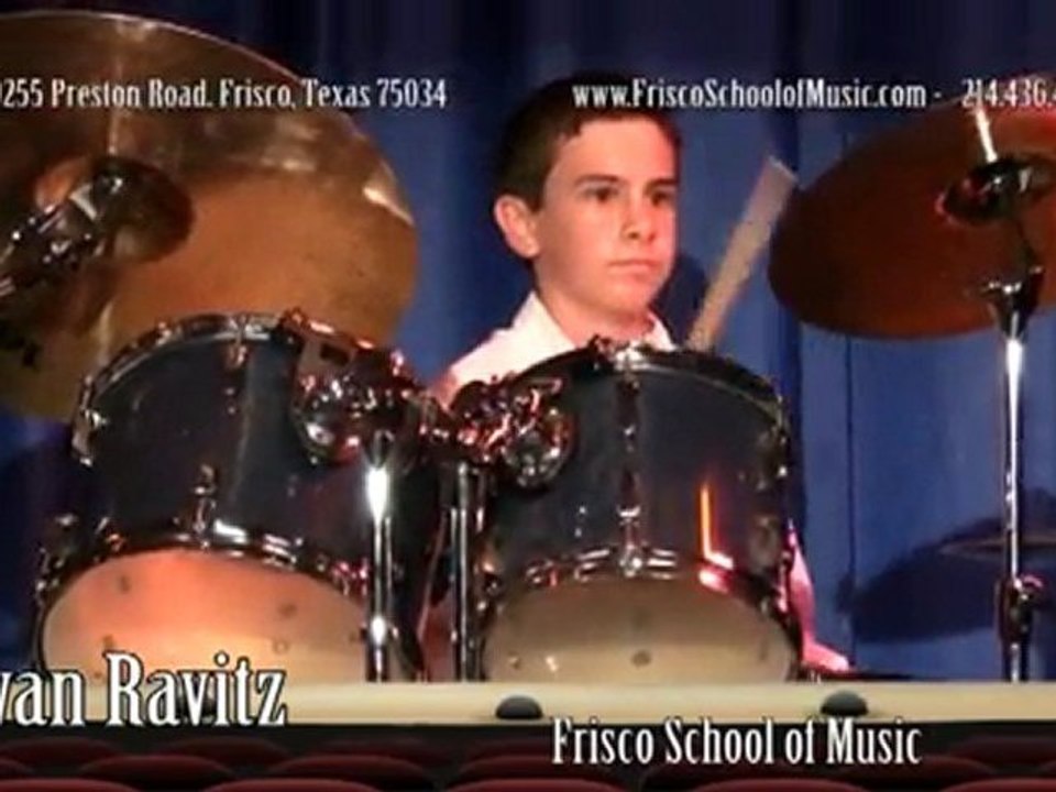 Drum Lessons - Frisco School of Music - Evan Ravitz