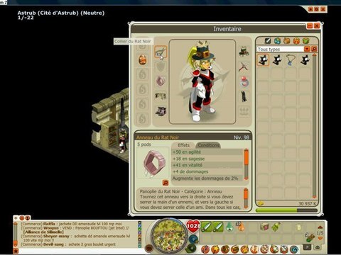 Stuff et stats de mon cra