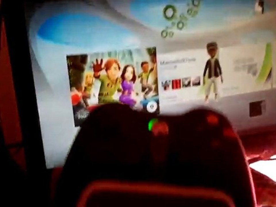 nouveau menu de la xbox