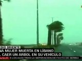 Temporal de lluvias y arena en Medio Oriente