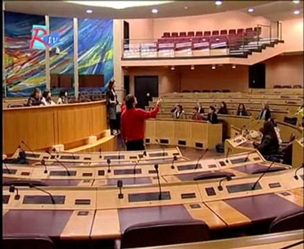 Les éléves de Rombas à la Région Lorraine