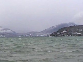 Le lac d'Annecy le Samedi 27 Novembre 2010