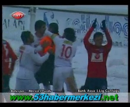 Boluspor: 2 - Mersin İdman Yurdu: 1