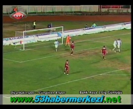 Diyarbakırspor: 0 - Güngören Belediyespor: 0