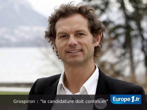 Grospiron : la candidature doit continuer