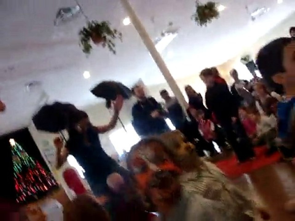 L'arrivée du père Noël