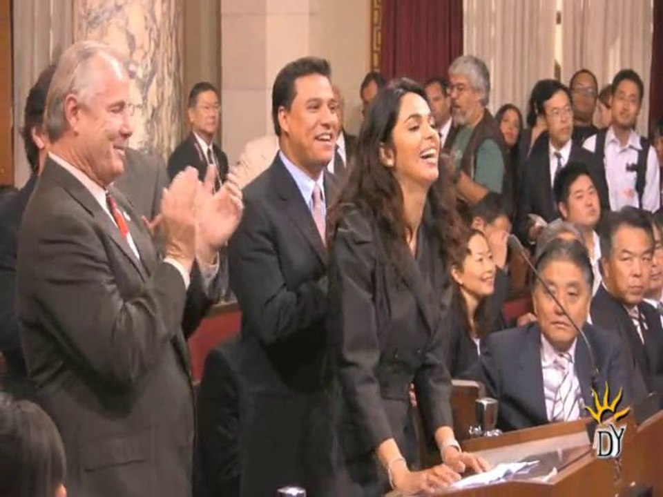 Mallika Sherawat Honored at LA City Hall