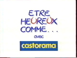 être heureux comme avec Castorama 1999 TF1