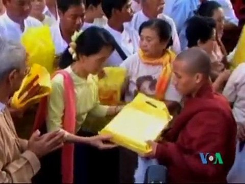 Donation by Daw Aung San Suu Kyi and NLD