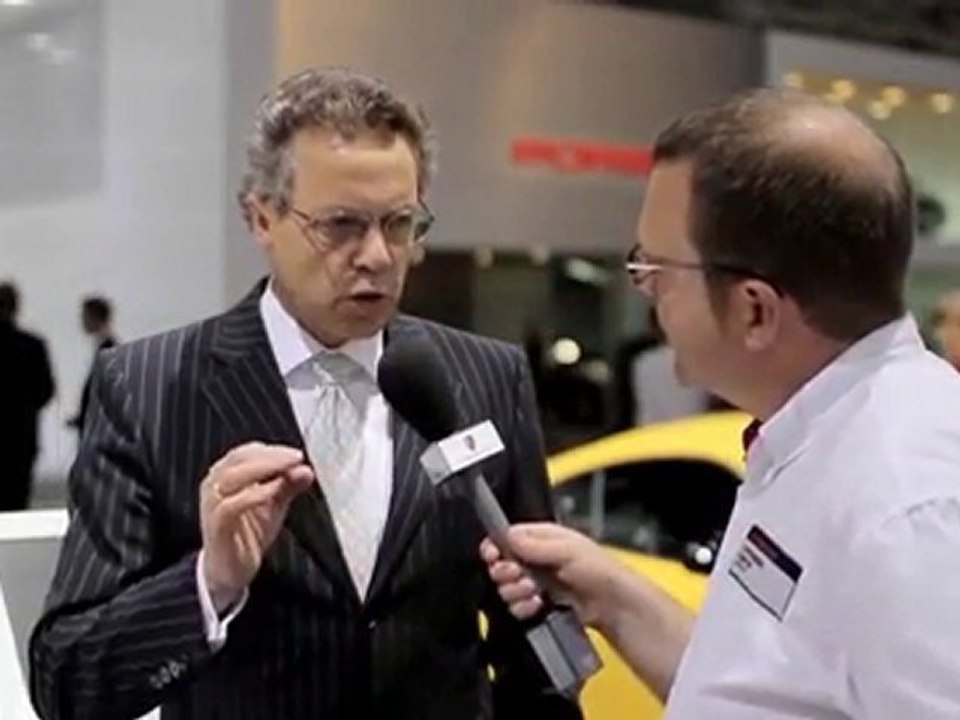 Porsche's mid-engine sports cars - Paris Motor Show