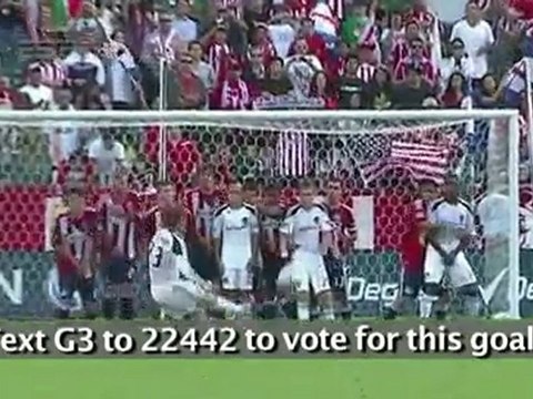 Major league Soccer Goal of the Week Nominee: David Beckham