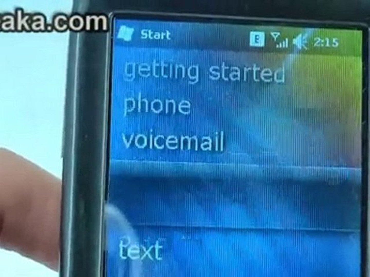 Review Vision X1 Touchscreen Smartphone Windows Mobile 6.5