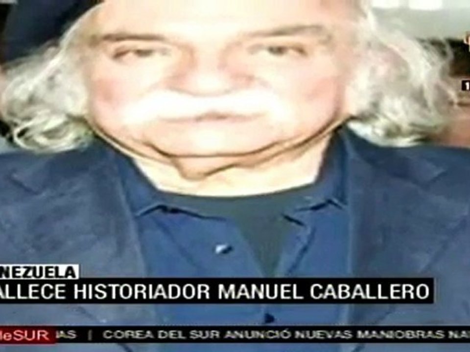 Muere en Venezuela Manuel Caballero