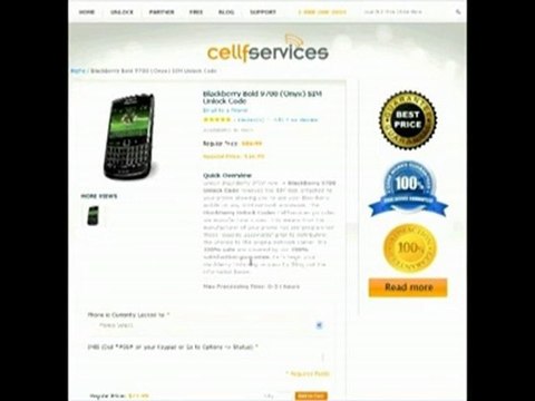 How to Unlock a BlackBerry Bold 9700 Locked to Bell