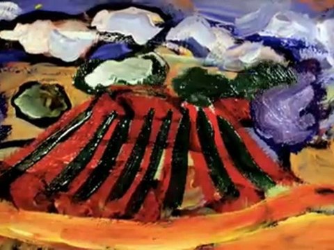 Love for Art A Girl Stop Motion Animation Art Painting