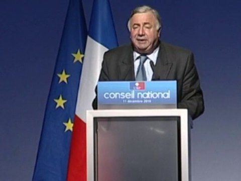 Conseil national UMP : Discours de Gérard LARCHER