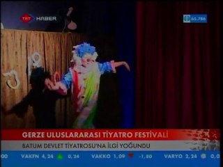 1.Uluslararası Gerze Tiyatro Festivali