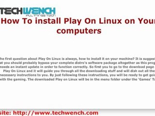 PlayOnLinux A complete Windows Suite for Linux