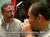 Dany Boon et Benoît Poelvoorde dessinant