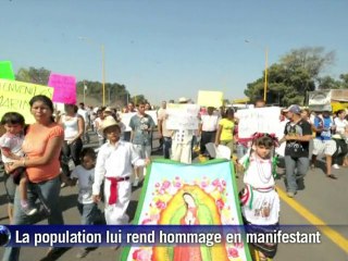 Mexique: manifestation de soutien à un cartel de la drogue
