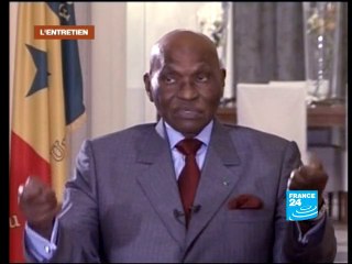 Le président sénégalais Abdoulaye Wade