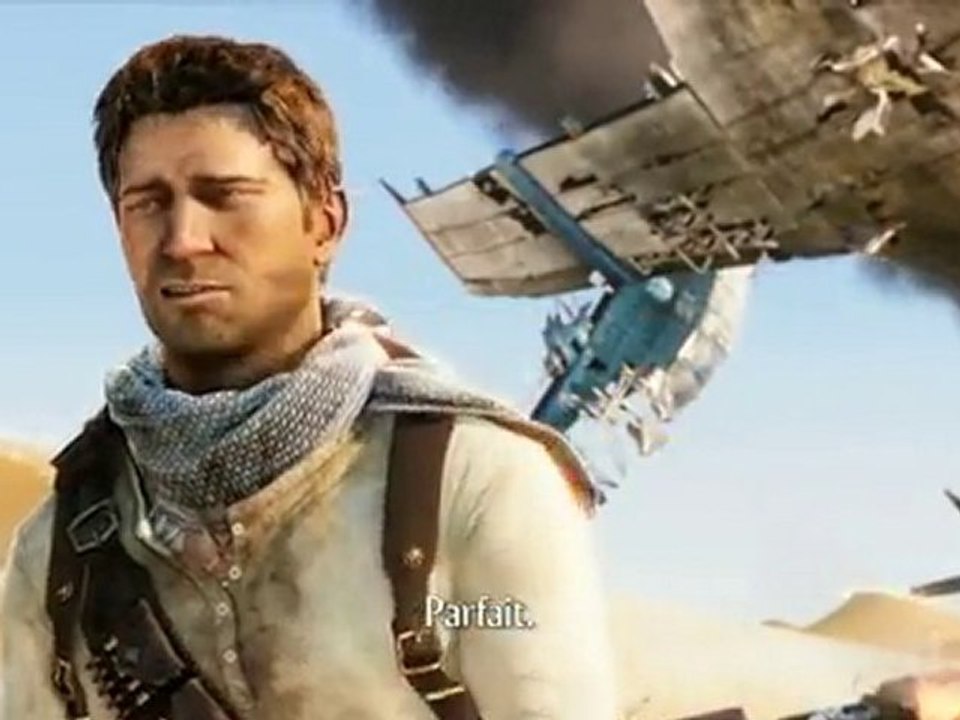 Uncharted 3 : Drake's Deception premier trailer