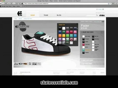 How to Design Your Own Custom etnies Skate Shoes