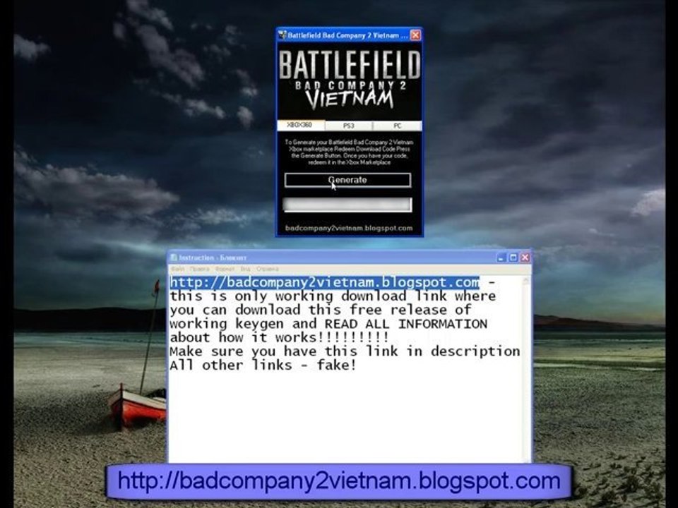 Battlefield Bad Company 2 Vietnam Gmae + cd key codes Free – Видео ...
