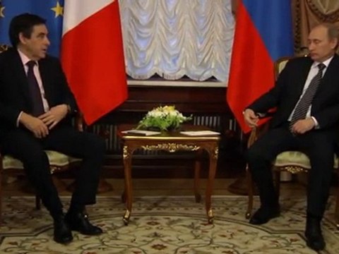 Fillon rencontre Poutine à Moscou
