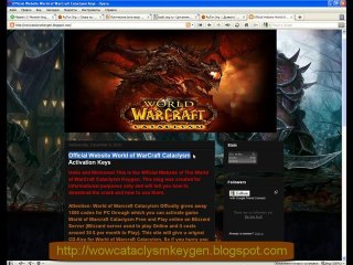 Keygen For World of WarCraft Cataclysm Free