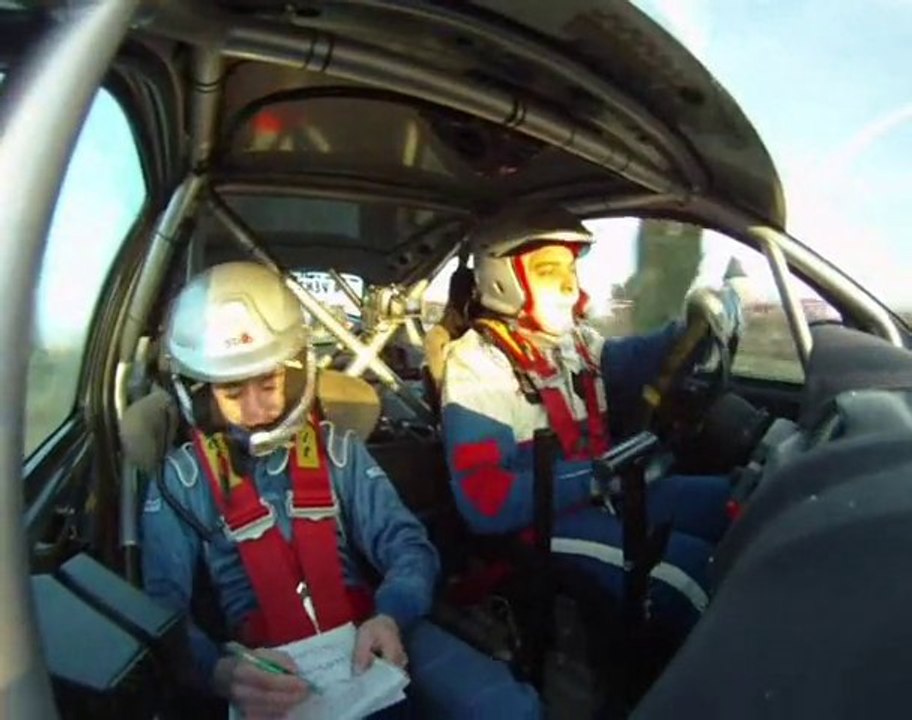 EMBARQUEE ES1 RALLYE DU MEDOC  HERNANDEZ-BICHON