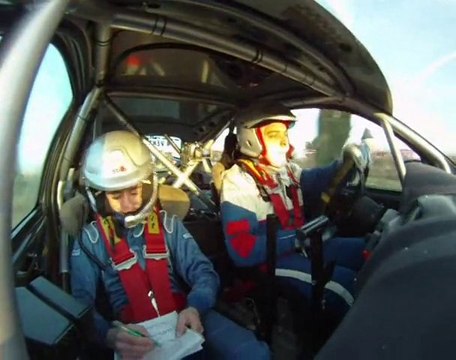 EMBARQUEE ES1 RALLYE DU MEDOC HERNANDEZ-BICHON