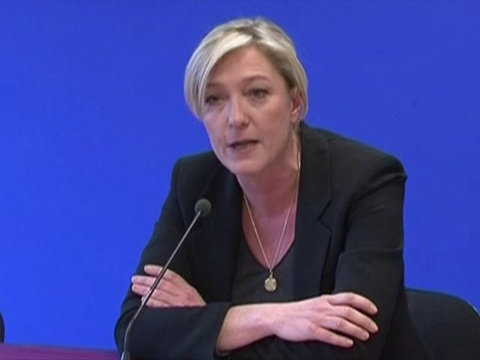 FN: Marine Le Pen réfute tout dérapage sur les musulmans