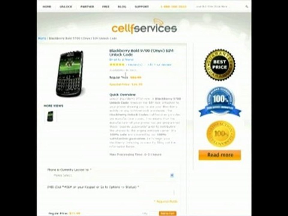 How to Unlock a BlackBerry Storm 9530 Bell, Telus, Verizon