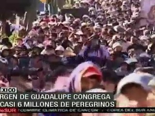 México: Millones celebraron día de la Virgen de Guadalupe