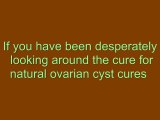 Cysts Ovaries Treatments