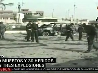 Irak: 20 muertos y 30 heridos durante el fin de semana