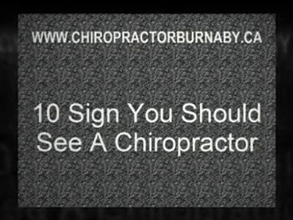 Chiropractors In Burnaby- Get Relief For Joint And Muscle P