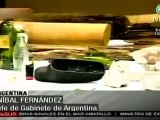 Anibal Fernández: acciones como estas responden a intereses políticos